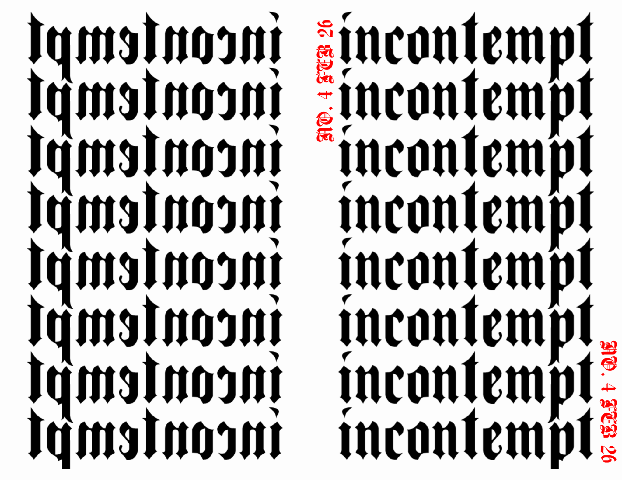 In Contempt #4: Zines